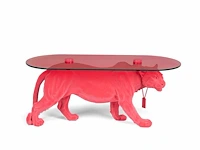 Bold monkey - dope as hell coffee table pink - salontafel - afbeelding 1 van  12