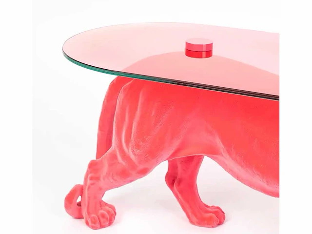 Bold monkey - dope as hell coffee table pink - salontafel - afbeelding 8 van  12