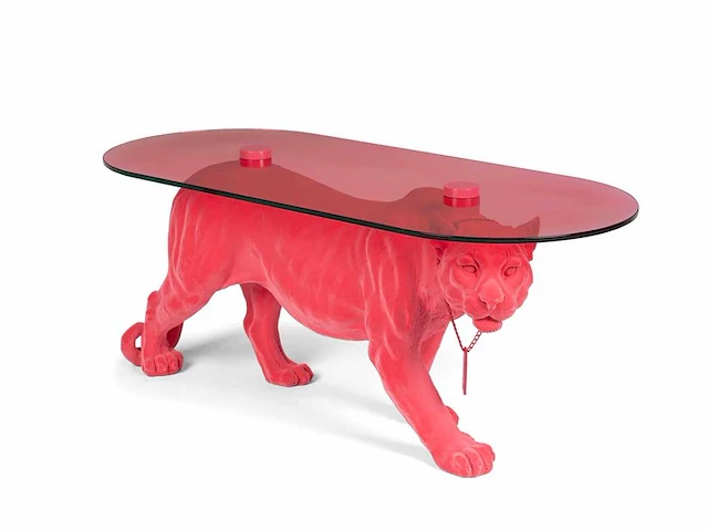 Bold monkey - dope as hell coffee table pink - salontafel - afbeelding 11 van  12