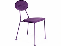 Bold monkey - kiss the froggy chair - purple - eetkamerstoelen (6x)