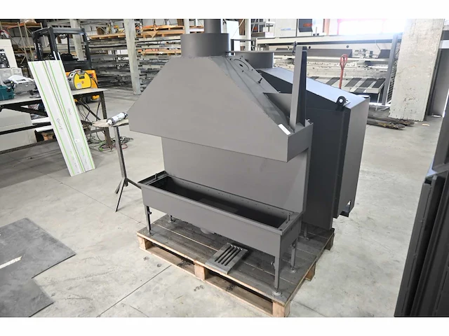 Boley 8-serie gas of hout designhaard - afbeelding 1 van  3