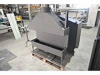 Boley 8-serie gas of hout designhaard - afbeelding 1 van  3
