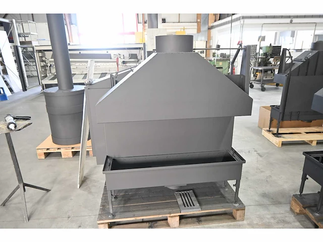 Boley 8-serie gas of hout designhaard - afbeelding 2 van  3