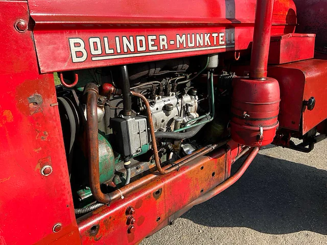 Bolinder munktell 470 diesel oldtimer tractor - afbeelding 9 van  25