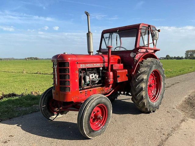 Bolinder munktell 470 diesel oldtimer tractor - afbeelding 1 van  25