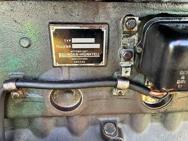 Bolinder munktell 470 diesel oldtimer tractor - afbeelding 15 van  25