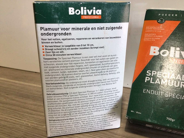 Bolivia - professional 750 gr - speciaal plamuur (2x) - afbeelding 5 van  8