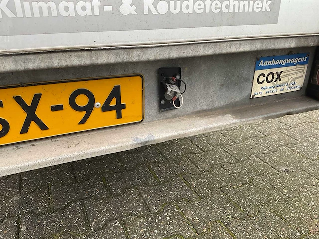 Bolle vpk tandemasser aanhangwagen (wt-sx-94) - afbeelding 8 van  8