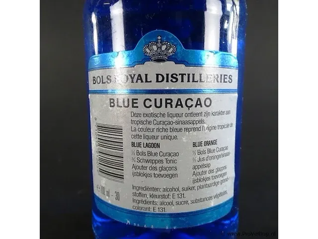 Bols blue curacao - afbeelding 4 van  5