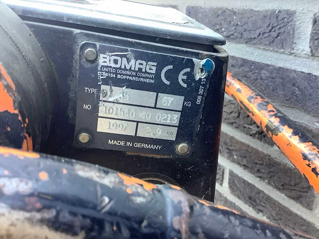 Bomag 55 trilstamper - afbeelding 6 van  6