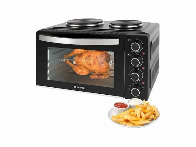 Bomann kk 6059 cb kookplaat electrisch zwart - afbeelding 1 van  2