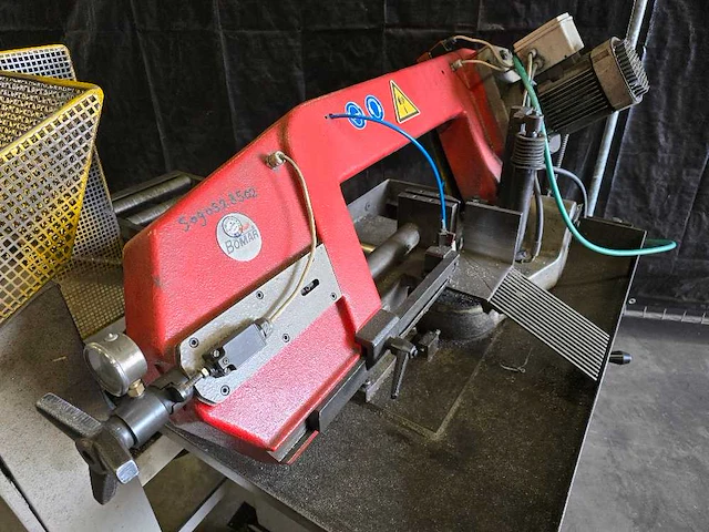 Bomar - stg 220 ga compact - metalen horizontale bandzaagmachine - afbeelding 7 van  11