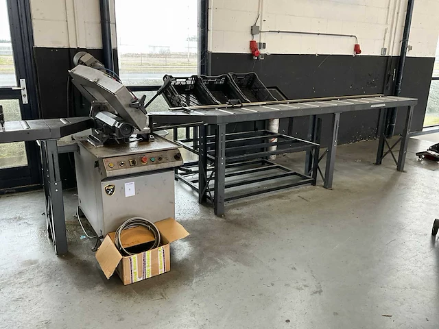 Bomar easycut 275 horizontale bandzaagmachine - afbeelding 3 van  10