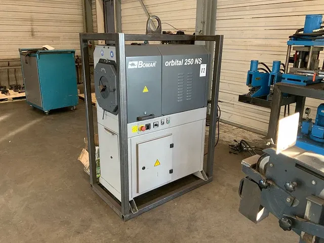 Bomar orbital 250 ns borstel ontbraammachine - afbeelding 1 van  8