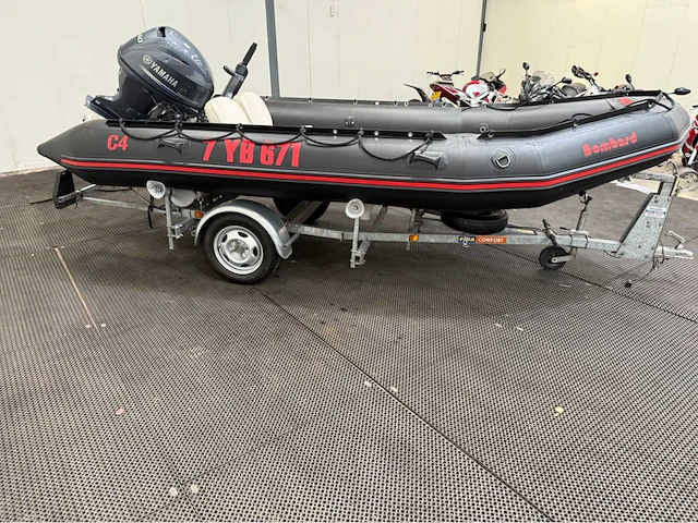 Bombard - c4 - rib boot - yamaha 40 pk - inclusief pega trailer - 2019 - afbeelding 9 van  28