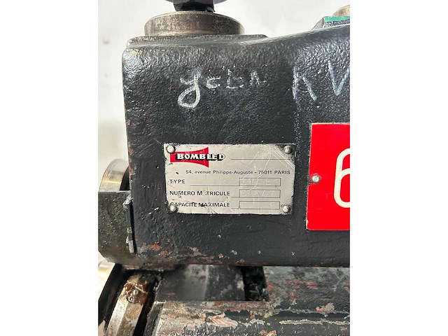 Bombled - 314e circular - various cutting machine, circular shear - afbeelding 8 van  11