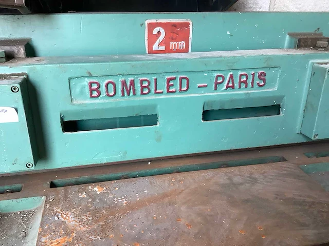 Bombled-paris 128 bs platenschaar - afbeelding 10 van  10