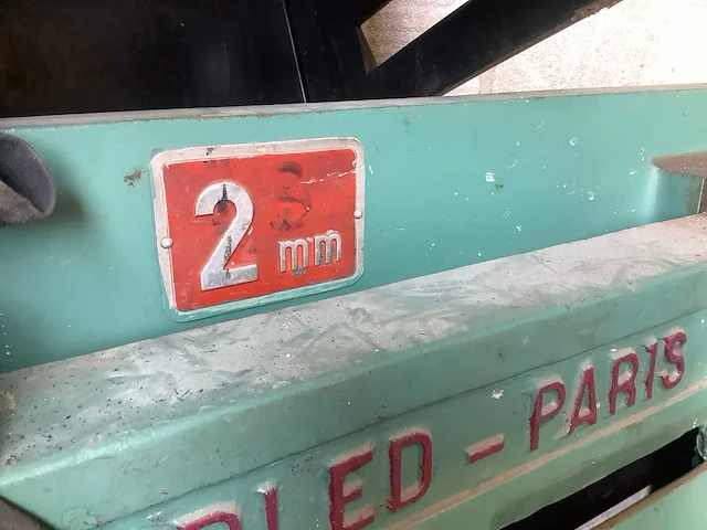 Bombled-paris 128 bs platenschaar - afbeelding 9 van  10