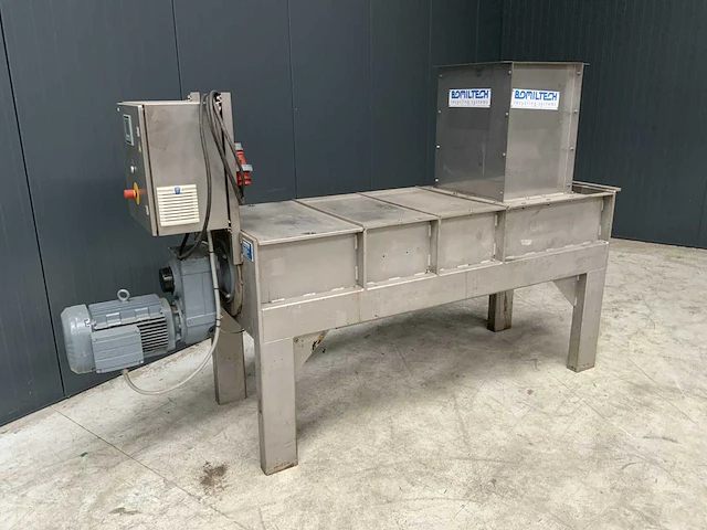 Bomiltech conische ontwaterings schroefpers - afbeelding 1 van  8