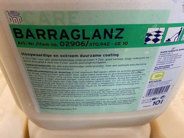 Bon barraglanz anti-slip coating “10 ltr” (13x) - afbeelding 3 van  4
