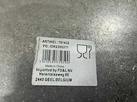 Bon bistro metalen schaaltjes (75x) - afbeelding 4 van  5