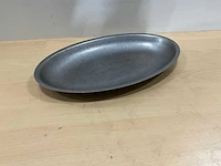 Bon bistro ovale metalen schaaltjes (65x) - afbeelding 3 van  6