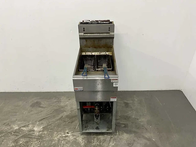 Bon-line us fryer - nygf400 - rvs friteuse - afbeelding 4 van  6