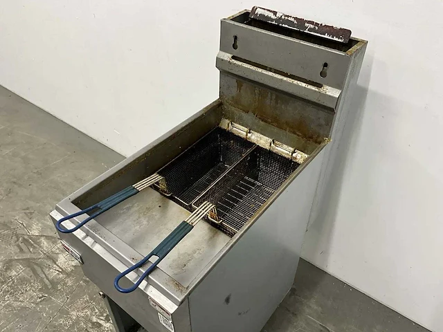Bon-line us fryer - nygf400 - rvs friteuse - afbeelding 5 van  6
