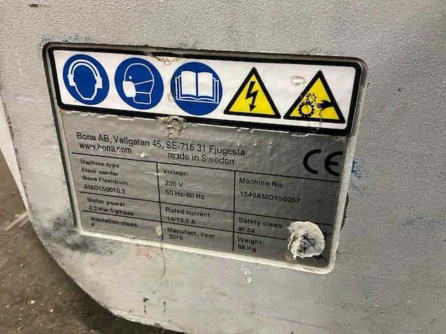 Bona flexidrum amo150010.3 vloerenschuurmachine - afbeelding 6 van  6
