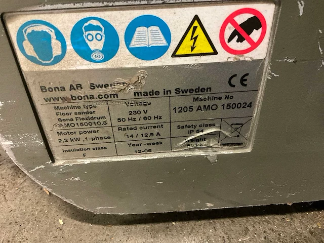 Bona flexidrum amo150010.3 vloerenschuurmachine - afbeelding 6 van  6