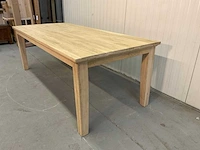 Bonaire eetkamertafel eikenhout - afbeelding 4 van  8