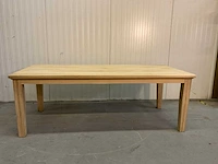 Bonaire eetkamertafel eikenhout - afbeelding 7 van  8