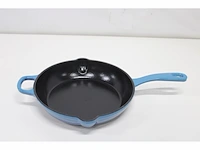 Bonapi koekenpan inductie skillet gietijzer emaille pfas vrij blauw 26 cm - afbeelding 1 van  1
