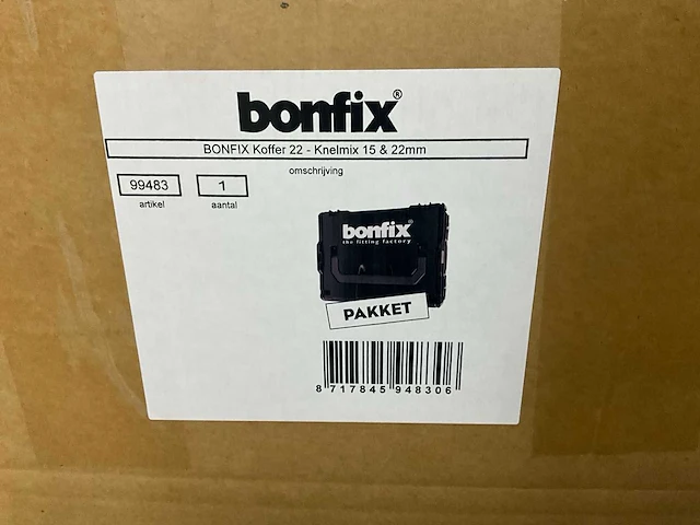Bonfix assortimentskoffer 15 en 22mm knel (4x) - afbeelding 7 van  7