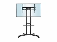 Bontec tv standaard verrijdbaar voor 32-85 inch lcd led plasma tv max vesa 600x400mm - afbeelding 2 van  6
