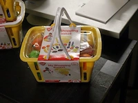 Boodschappen mand met inhoud speelgoed ds h03 - afbeelding 1 van  5
