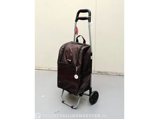 Boodschappentrolley troky, dots - afbeelding 1 van  3