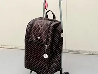 Boodschappentrolley troky, dots - afbeelding 1 van  3