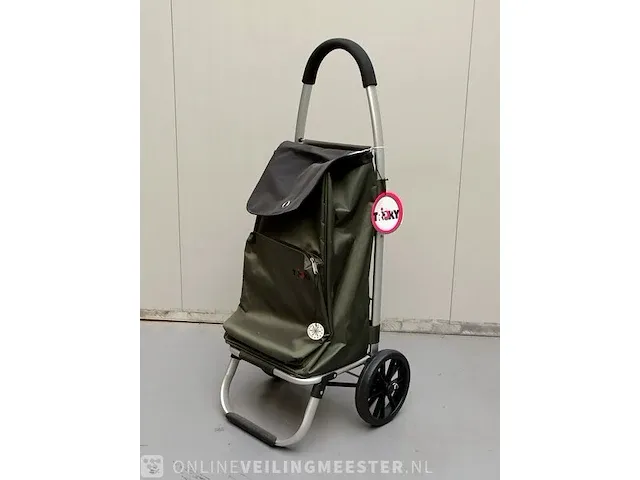 Boodschappentrolley troky, green - afbeelding 1 van  4