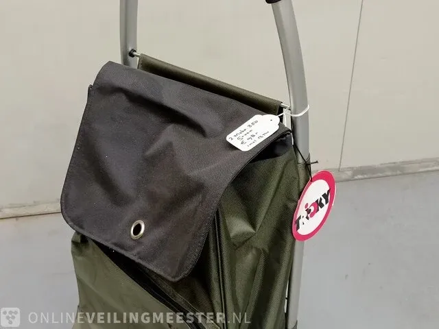 Boodschappentrolley troky, green - afbeelding 3 van  4