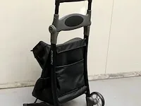 Boodschappentrolley wheelzahead, zwart - afbeelding 3 van  3
