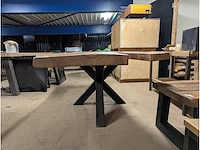 Boomstam - eetkamertafel 240 cm. - afbeelding 3 van  3