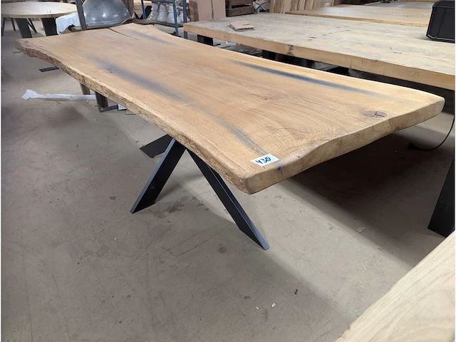 Boomstam - eetkamertafel (240 x 100) - afbeelding 1 van  3