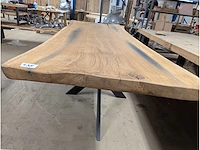 Boomstam - eetkamertafel (240 x 100) - afbeelding 3 van  3