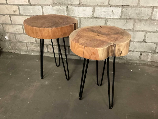 Boomstam salontafel - afbeelding 2 van  7
