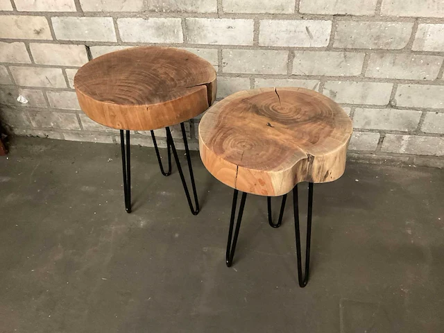 Boomstam salontafel - afbeelding 3 van  7