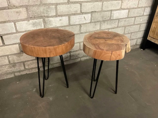 Boomstam salontafel - afbeelding 4 van  7