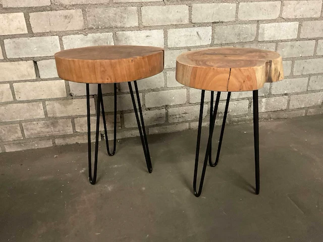 Boomstam salontafel - afbeelding 5 van  7