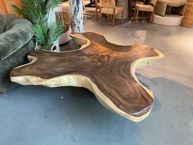 Boomstam salontafel - afbeelding 3 van  10