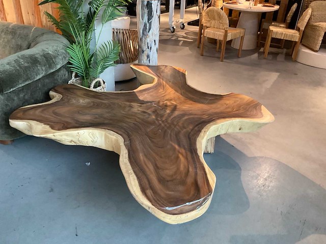 Boomstam salontafel - afbeelding 5 van  10